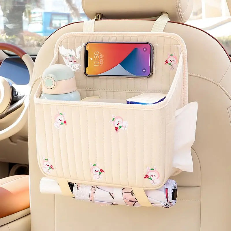 Organizador de asiento de coche