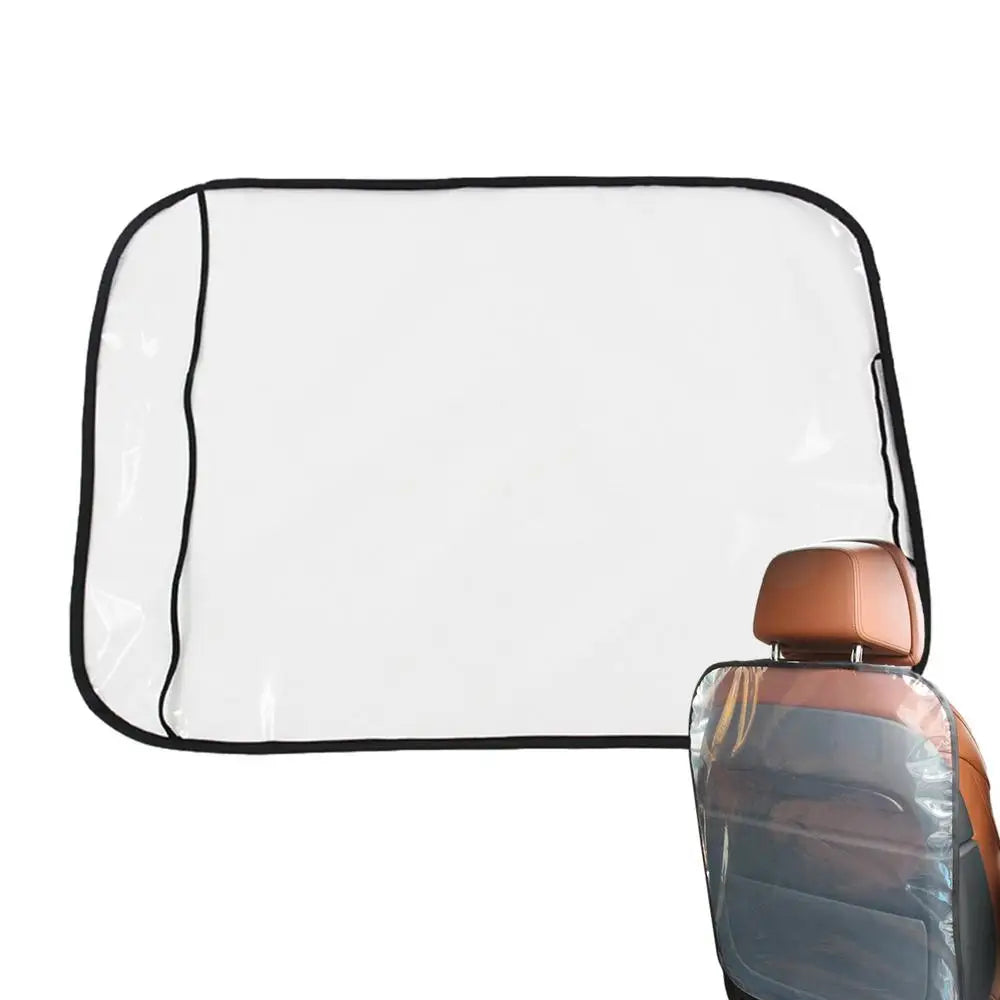 Protectores de Respaldo de Asiento de Coche, Protectores de Asiento Trasero con Lámina de PE, Protector de Asiento para Vehículos, Protege de la Suciedad y el Barro