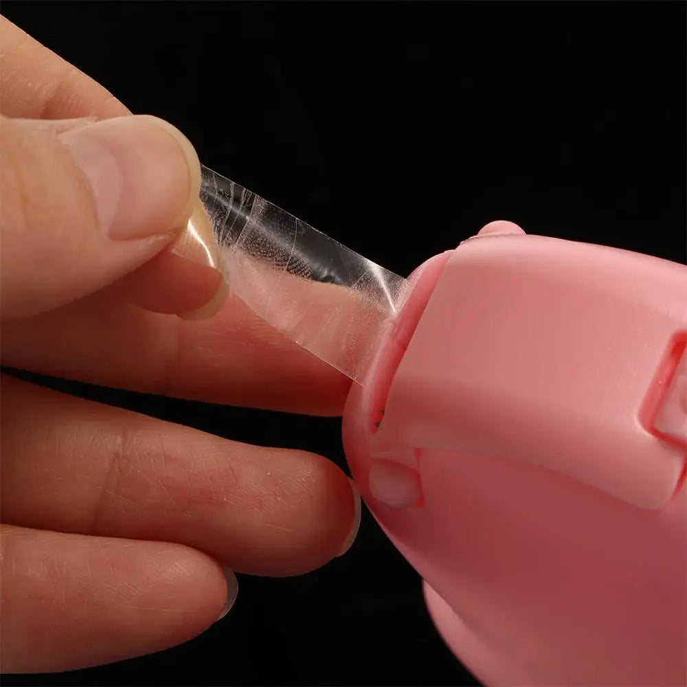Girls Easy Tear Cosmetic Tools Candy Color Eyelash Extension Tape Cutter Tape Cutter Grafting Eyelash Adhesive Tape Holder