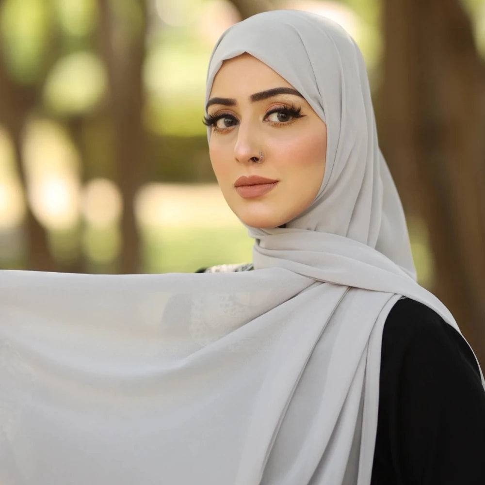 Malaysian Pearl Chiffon Hijab