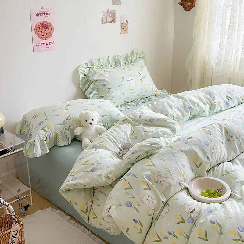Duvet Cover Double Bed edredom casal Breathable Quilt Cover for Home 150x200 Comforter Covers (No Pillowcase)