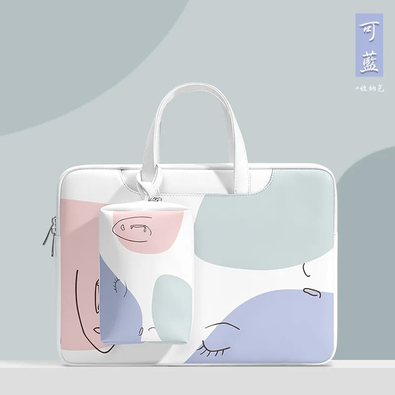 Laptop bag is suitable for laptop air12-16 inch hand bag damska bolsos de hombro Simple design fashion  handbags luxury designer