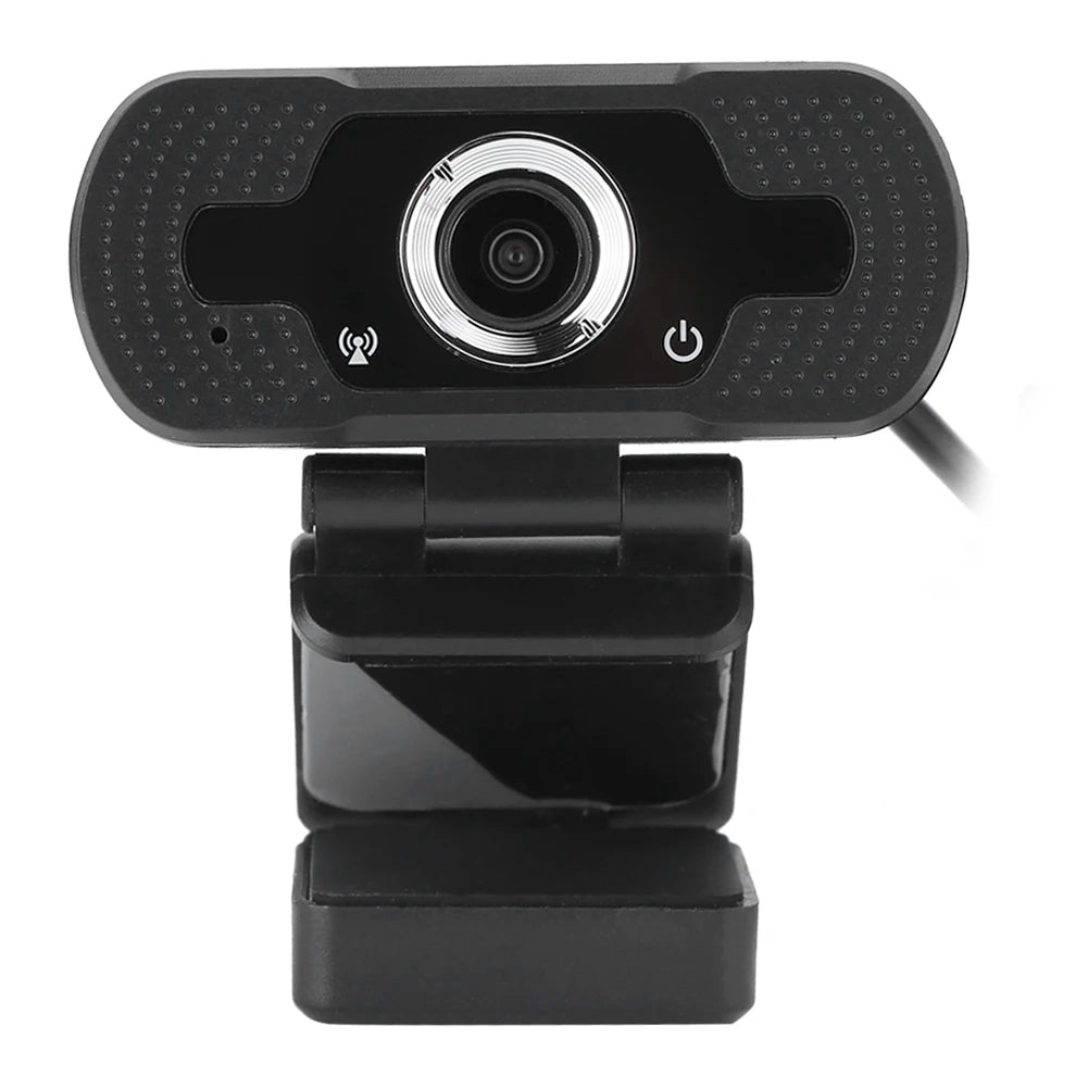 Camera with Microphone Webcam with Camera Webcam Computer Camera with Microphone for PC Laptop Desktop Video Call W8 1080P Black