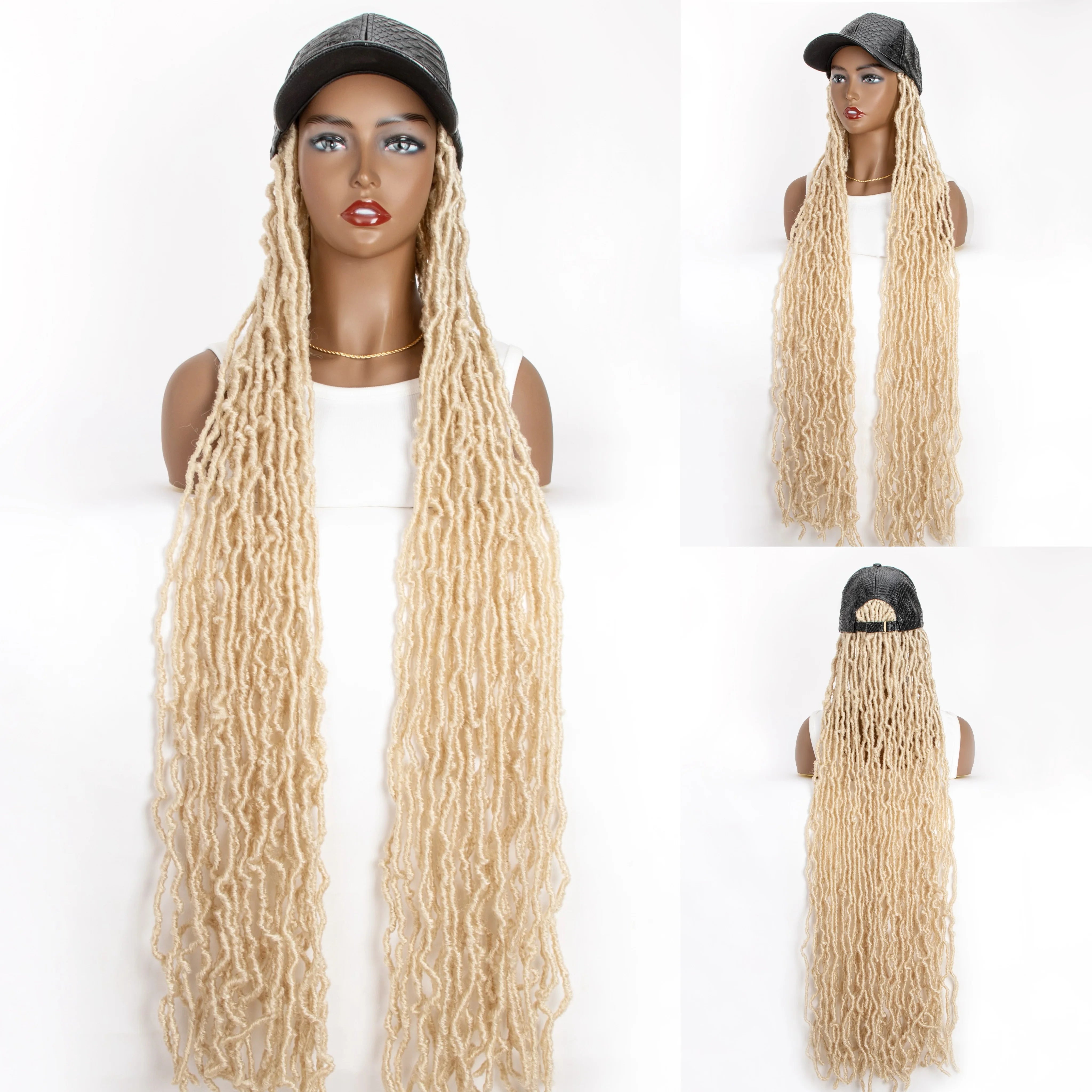 Peluca con diadema Ombre Twist