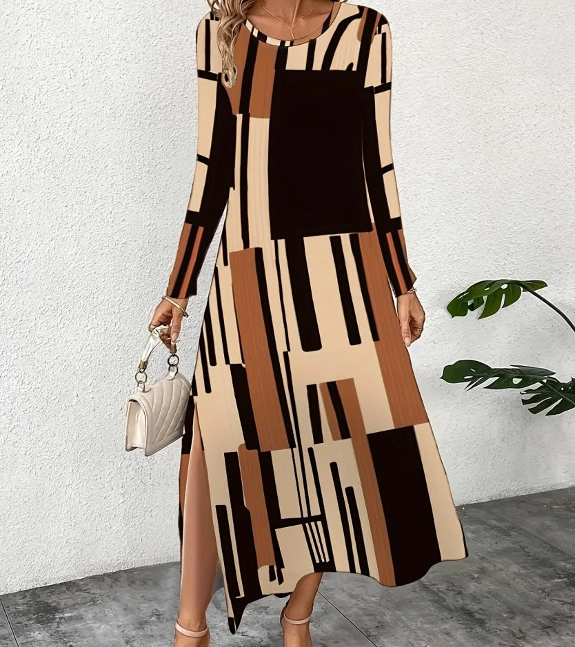 Vestido elegante de moda para mujer, vestido holgado informal, vestido de mujer, nuevo temperamento
