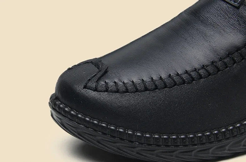 Women's Boots Plush Female Shoes Anti-slip Womens Snow Boot Winter Cotton Leather Shoes Casual Ankle Boots Botas Mujer