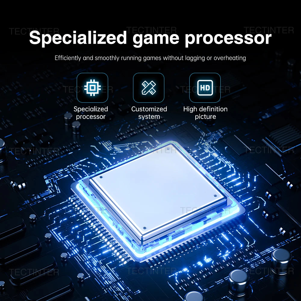 S10 Portable Video Game Consoles Gamepad Controller 2.4-inch Built-in 520 Games Retro Handheld Game Player AV Output Control