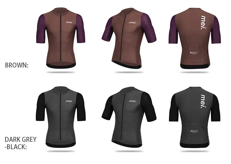 Mcycle Maillot de Ciclismo de Verano para Hombre, Camiseta de Bicicleta de Montaña Transpirable, Tops de Ciclismo de Manga Corta, Ropa de Ciclismo MTB
