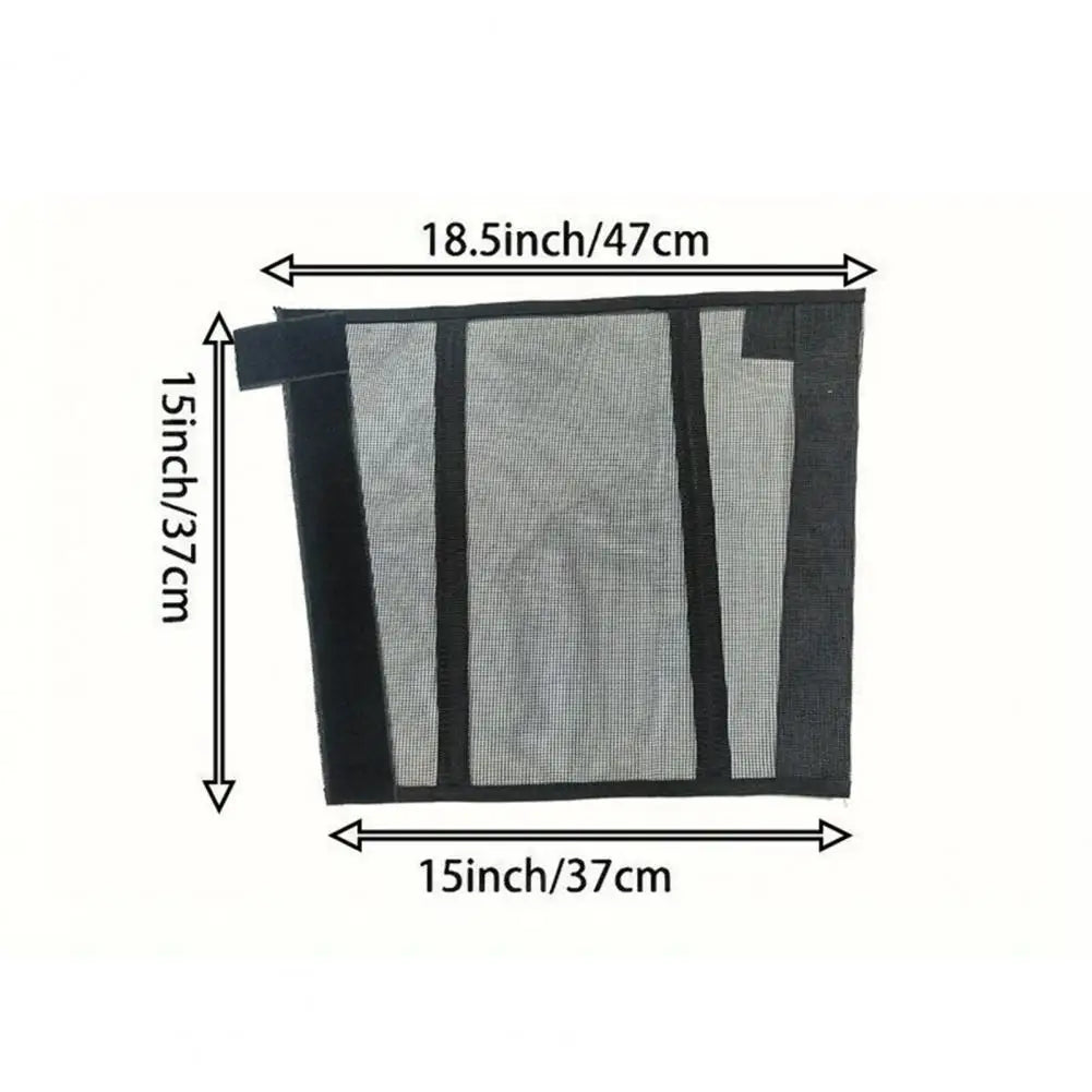 Lot de 4 guêtres anti-mouches pour chevaux, leggings respirants en maille, fournitures pour chevaux pour réduire les dommages causés par les sabots et la fatigue des jambes.