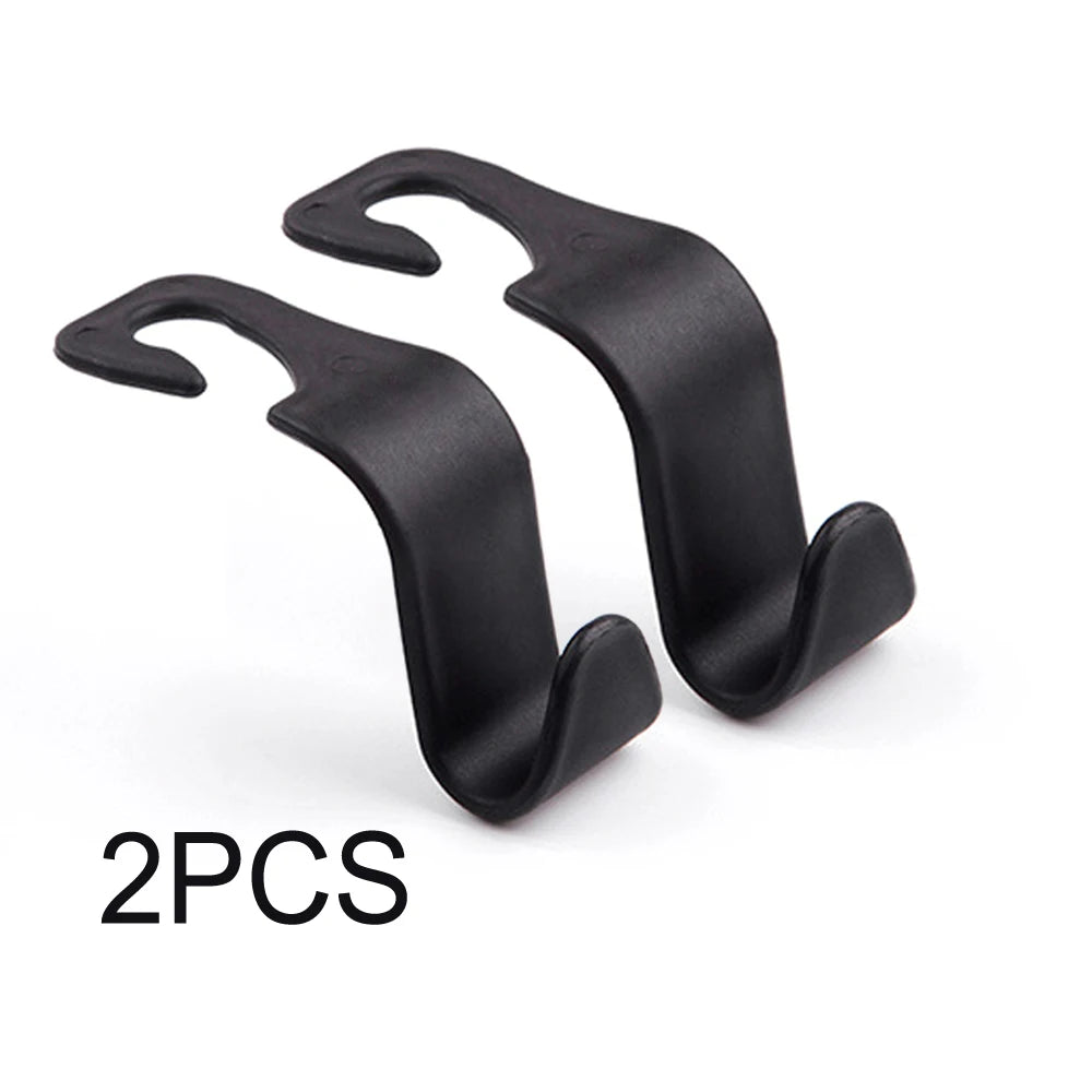 Gancho para reposacabezas de asiento de coche 4/2/1 piezas para organizador de asiento trasero de coche, colgador de almacenamiento para bolsos, carteras, ropa, abrigos