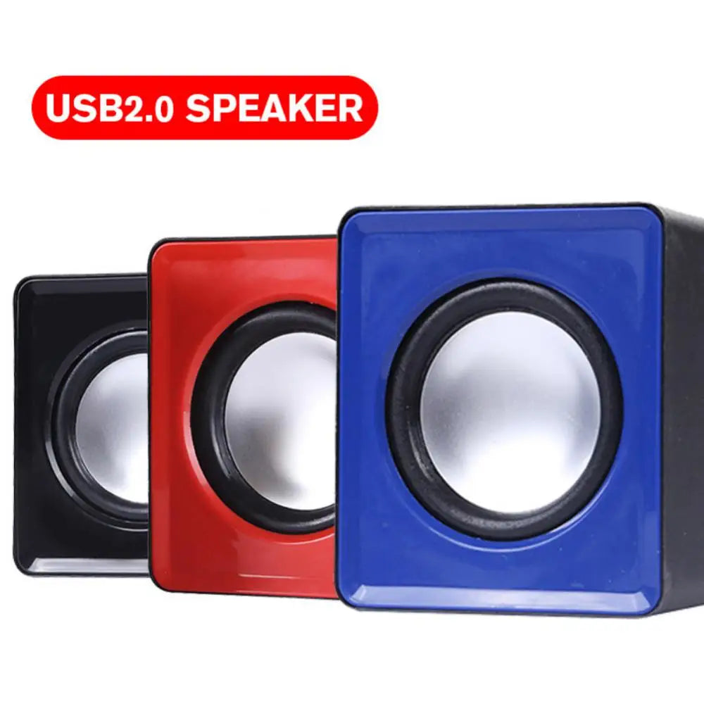 Altavoz de computadora para PC portátil de escritorio Caixa De Som Caja de sonido Sistema de audio de música Bocina Columna Acústica Columna Unidad amplificada