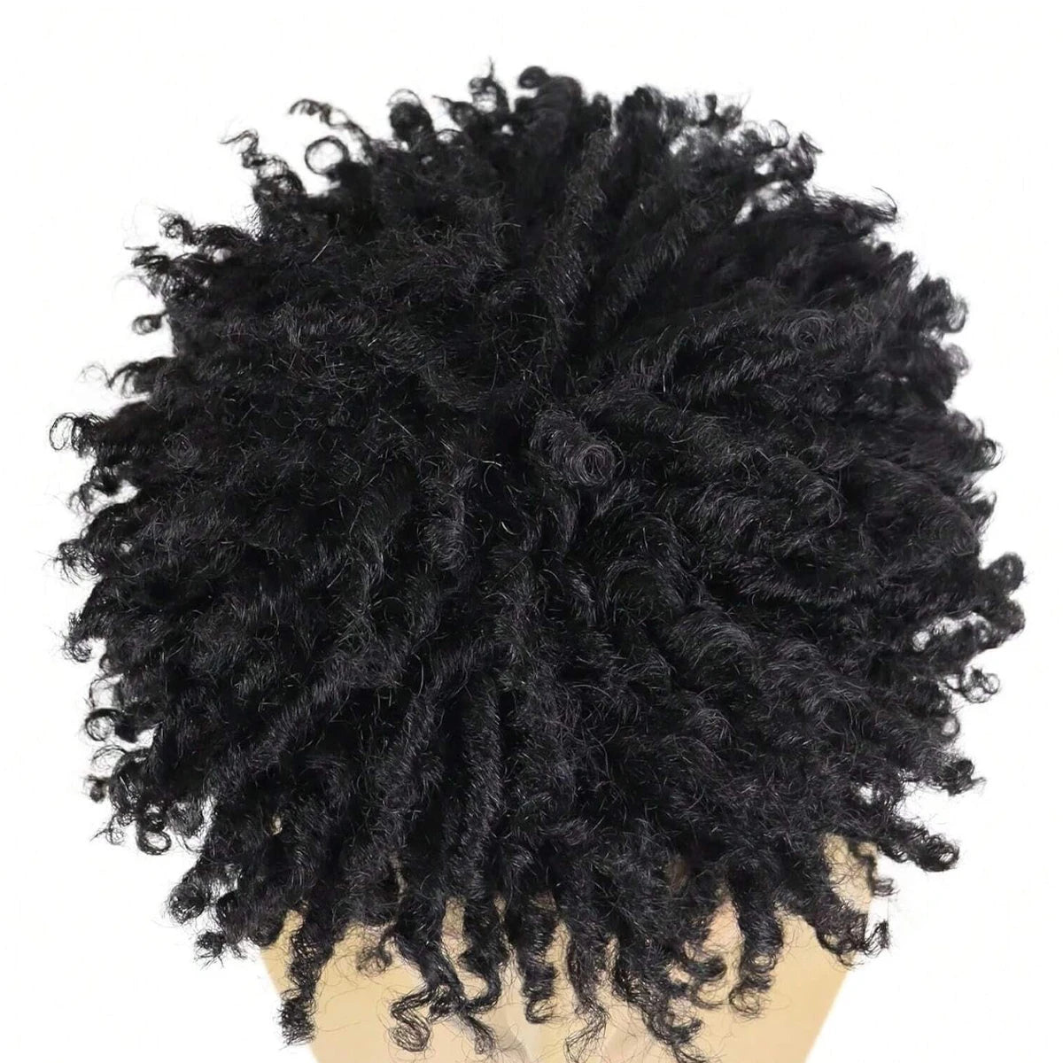 Dreadlock Wig Male Short Braided Wigs Dreads Men Guys Short Synthetic Afro Twist Faux Locs Braid Wig