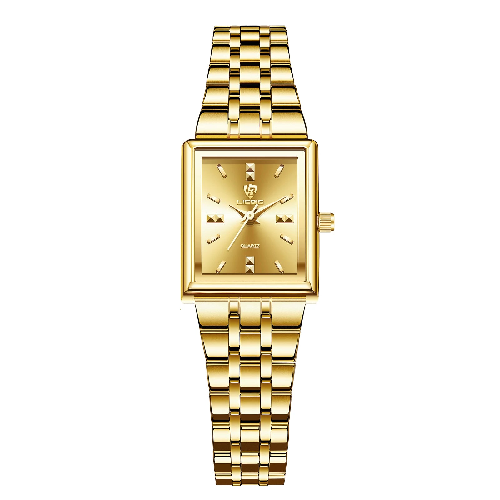 LIEBIG Ladies Watch Luxury Elegant Simple Quartz Wristwatches Fashion Automatic Women's Watches Stainless Steel Strap Time Watch