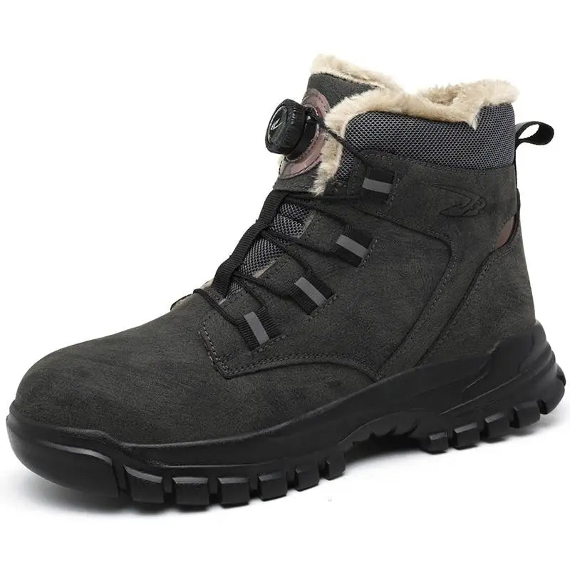 Botas de seguridad con puntera de acero para hombre