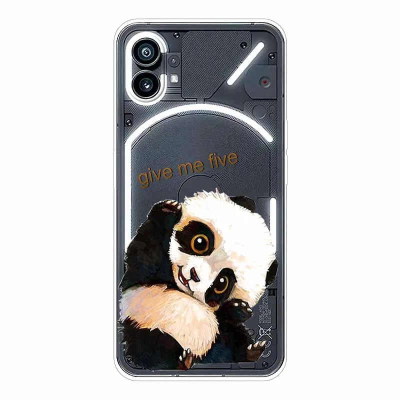Case for Nothing Phone 1 Cover Transparent Soft TPU Silicone Cases for Nothing Phone One Phone 1 Clear Coque Cute Phone1 2022