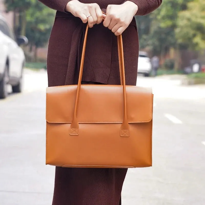 New Ladies 15 16 Inch Laptop Bag Handbag For MacBook Pro 16.2 Lenovo MateBook HP Dell 15.6 Shoulder Bag