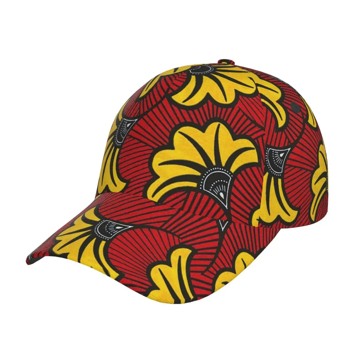 Ankara Wax Print Cap