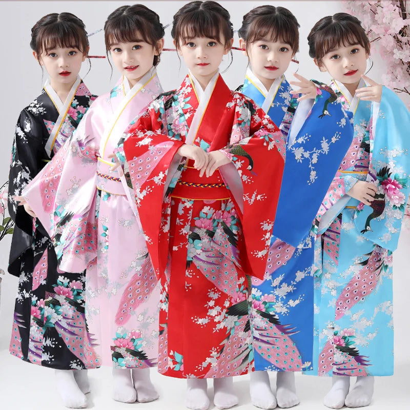 Kids Japanese Kimono Set