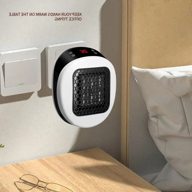 Plug In Heaters For Indoor Use Electric Indoor Wall Heater Wall Mounted Heater Remote Control Wall Outlet Space Heater For