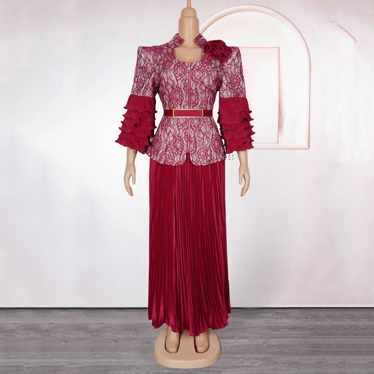 Luxury African Clothes for Women 2 PCS Sets New Tops And Skirts Suits Dashiki Ankara Turkey Outfits Gowns Wedding Wholesale