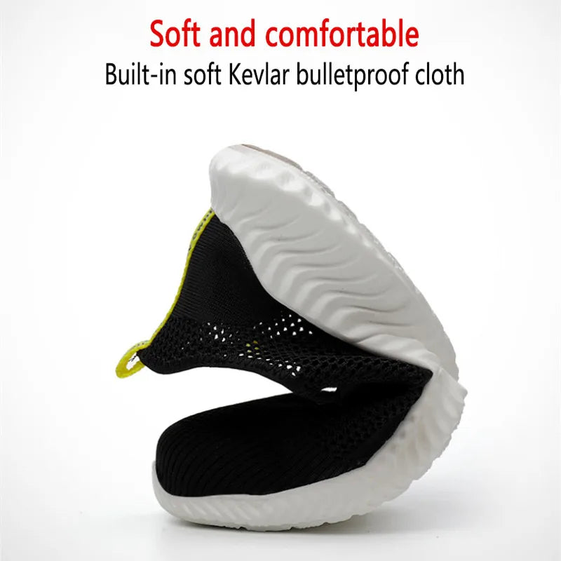 Summer Safety Work Shoes – Lightweight, Breathable & Protective