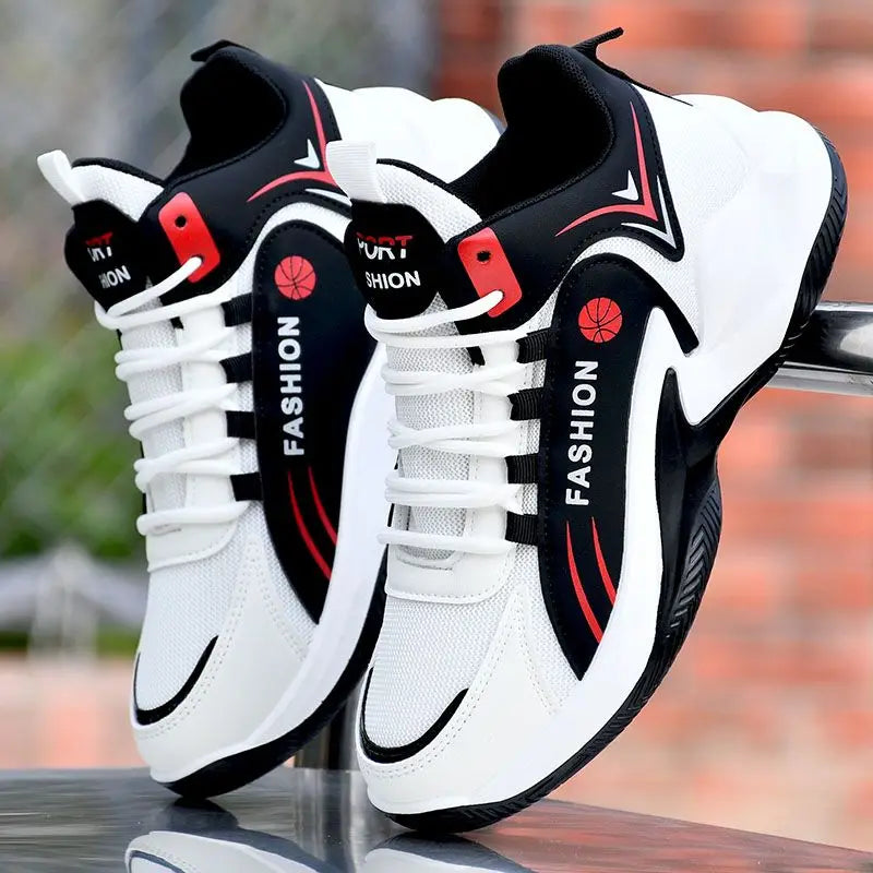 2025 Men Resistant Non-slip high-Top Gym Cushioning Shoes Mens Basketball Shoes Sneakers Breathable Sport Shoes Male Zapatillas