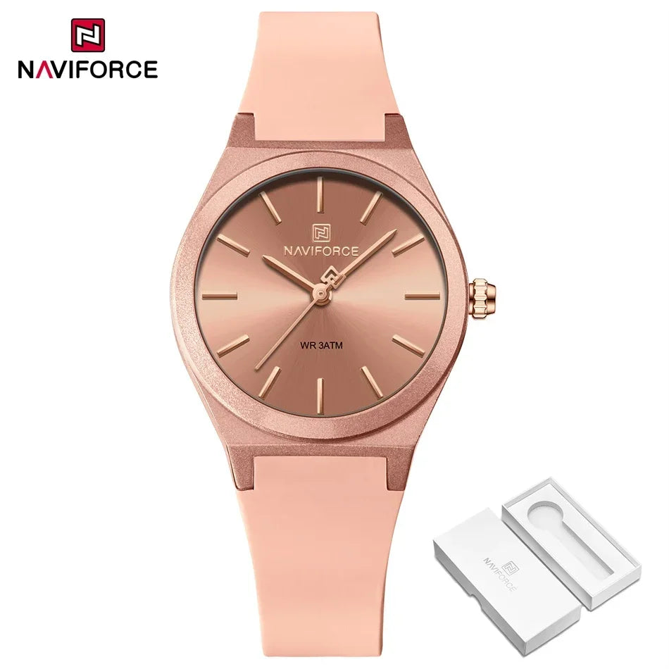 NAVIFORCE Women Watches Luxury High Quality Quartz Watch Ladies Creative Clocks Waterproof Female Wristwatches Relogio Feminino