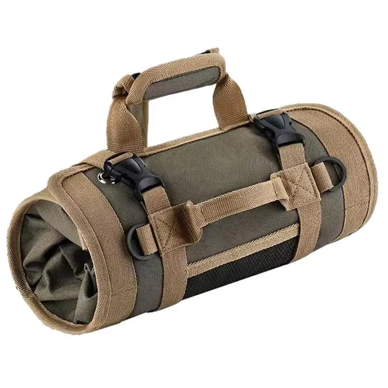 Sac à outils multi-usages, sac de rangement portable professionnel à poches multiples, sac de rangement étanche roulé, pinces, clés