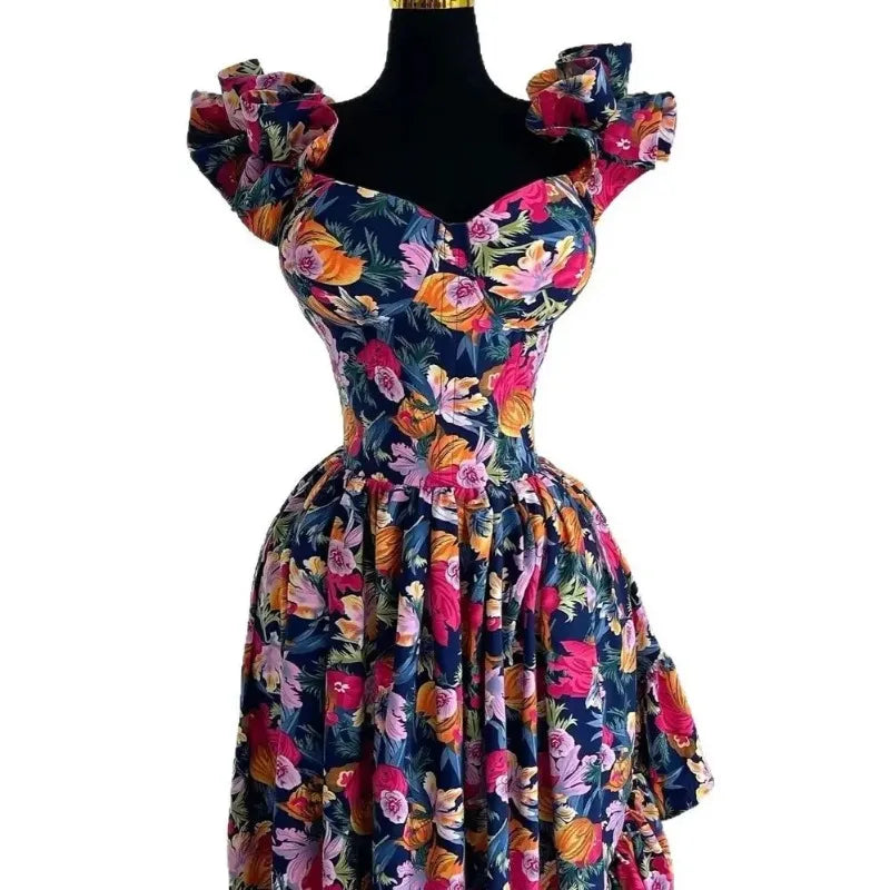 Africa Clothing Sleeveless Dress Sexy V-Neck Slim Dress Office Lady Party African Dresses For Women Summer Spring