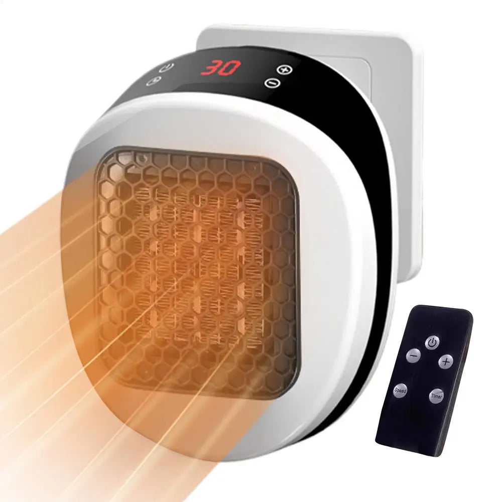 Plug In Heaters For Indoor Use Electric Indoor Wall Heater Wall Mounted Heater Remote Control Wall Outlet Space Heater For