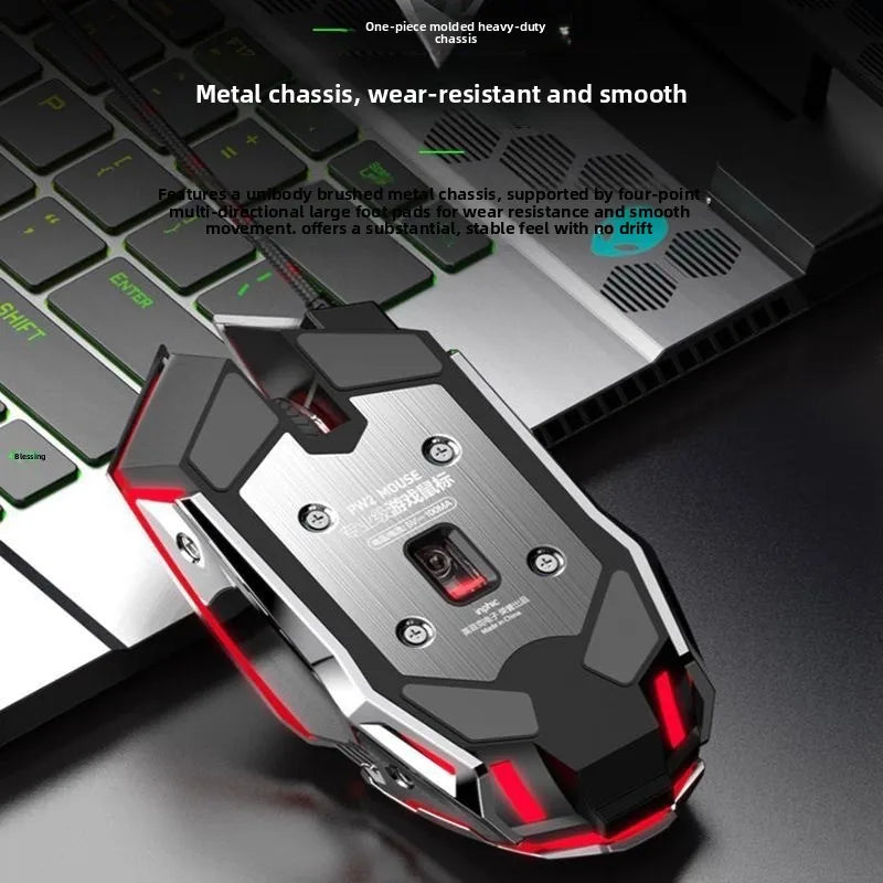 RGB Dual-Mode Gaming Mouse