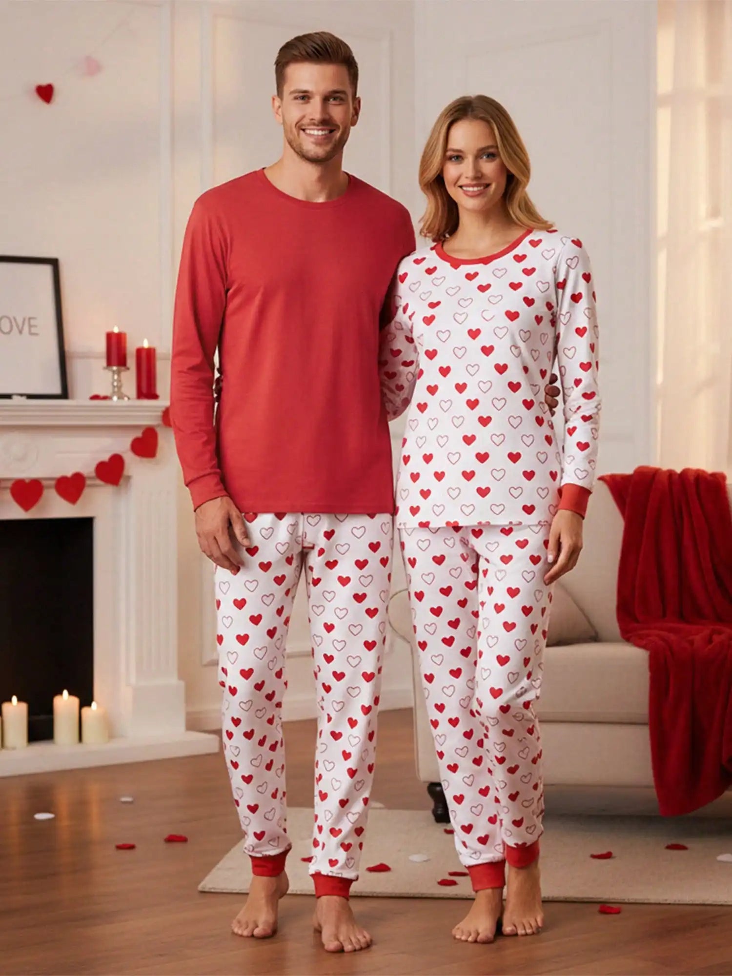 Family Heart Pajamas