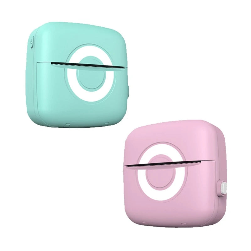 K32C Mini Label Printer Bluetooth-compatible Label Printer Maker Thermal Printer for Home Business Photo Label Memo List