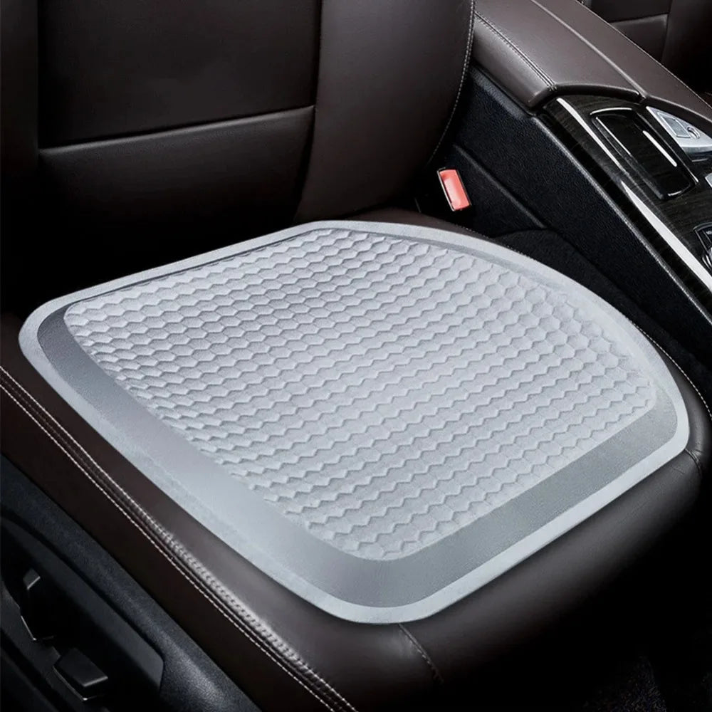 Cool Down Summer with The Universal Car Honeycomb Ice Filigree Gel Cushion Car Seat Cushion Ergonomic and Comfortable for Riding