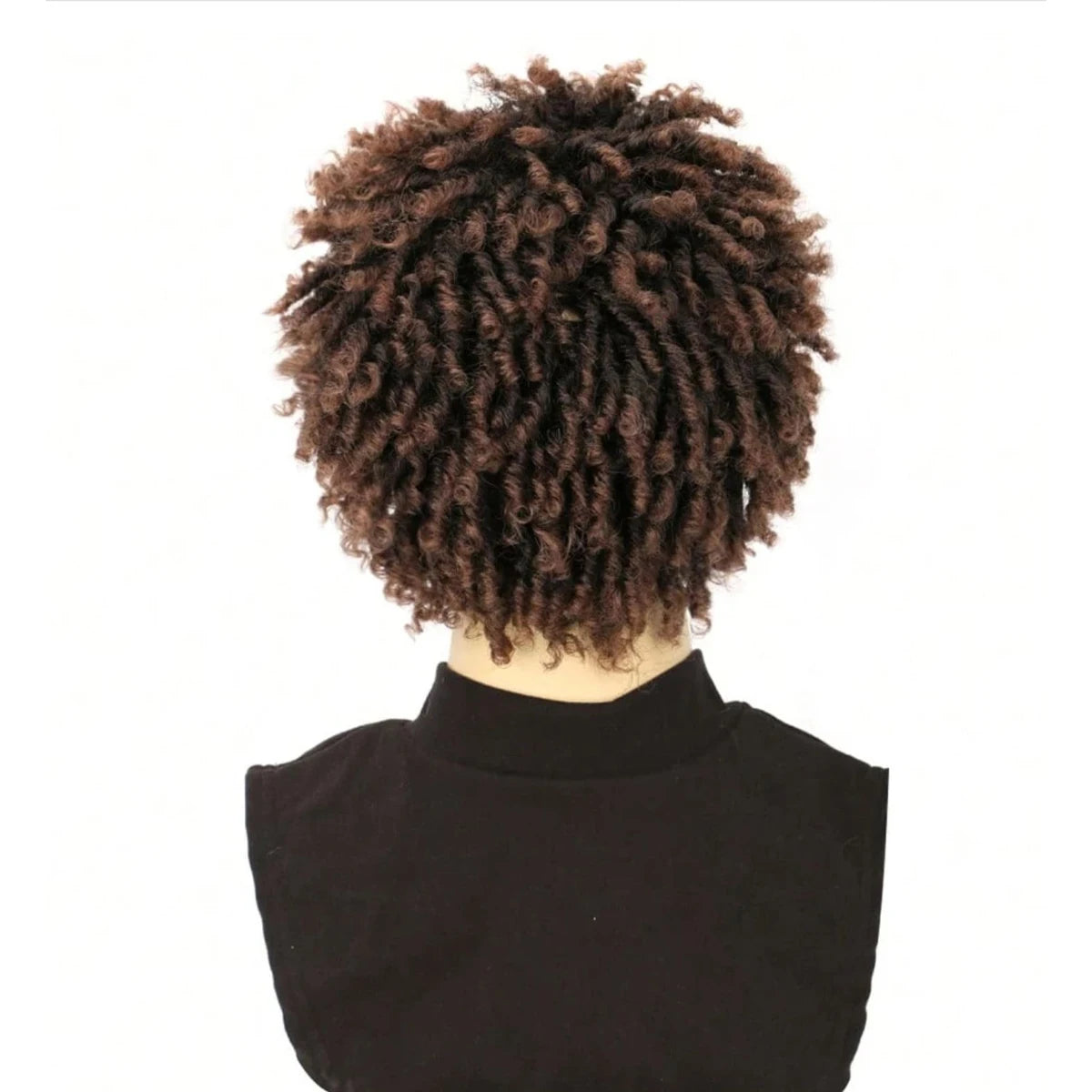 Short Dreadlock Wig For Women And Men Afro Faux Locs Dreads Wig Heat Resistant Short Braided Wigs For Women