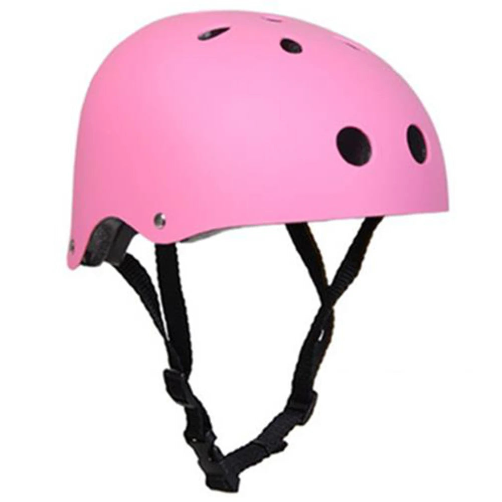 Casco para monopatín, patinete o bicicleta para niños, set de equipo de protección deportiva con rodilleras, coderas y muñequeras para niños y niñas, casco de esquí