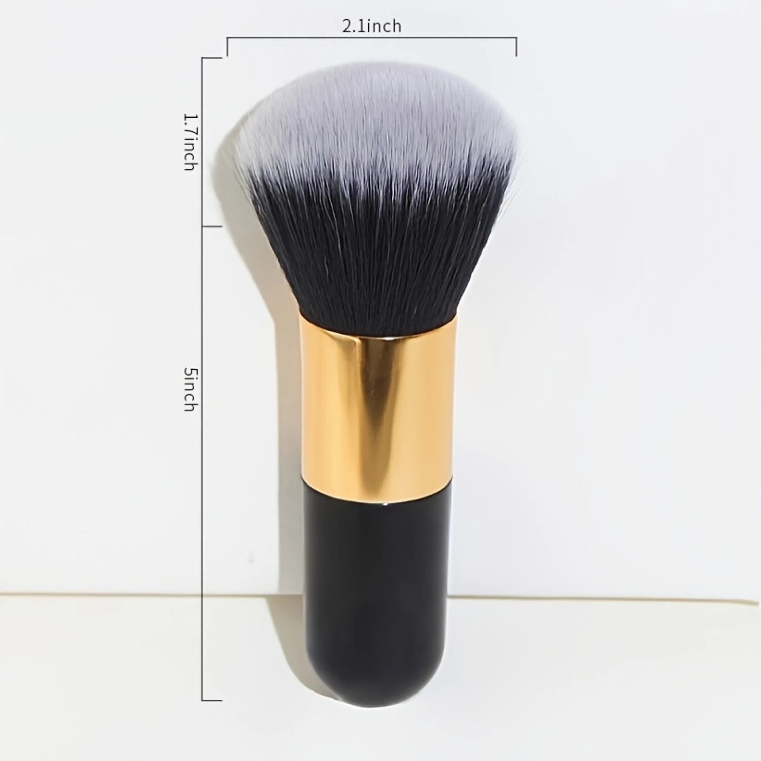 Powder Brush, Soft Long Hair Blush Large Loose Foundation Brush Wet-Dry Cosmetic Tool Beauty Tool For Beginners