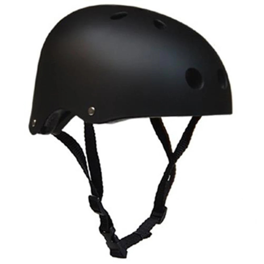 Casco para monopatín, patinete o bicicleta para niños, set de equipo de protección deportiva con rodilleras, coderas y muñequeras para niños y niñas, casco de esquí