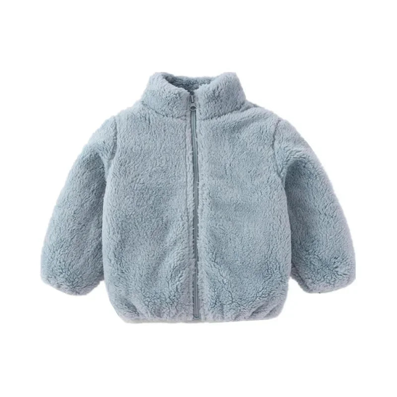 Abrigos de invierno para niñosNueva ropa de abrigo para niños Chaqueta cálida de forro polar para niños Chaquetas para bebés niñas para otoño primavera Ropa para niños
