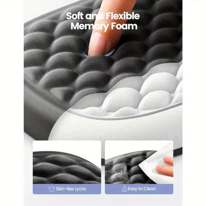 Ergonomic Wrist Rest Pad Armrest Pad Elbow Rest Pad Relief Elbow Pain Computer Armrest Arm Wrist Rest Support Mouse Pad for Desk