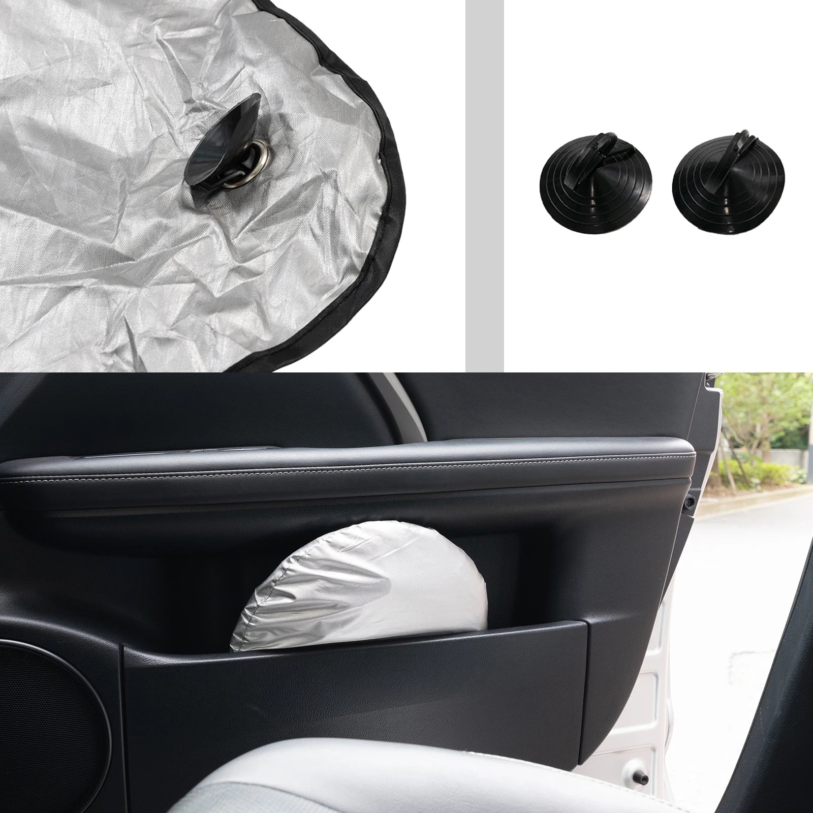 Pare-soleil pliable et réfléchissant pour pare-brise de voiture, protection contre les UV et les rayons UV, accessoires automobiles