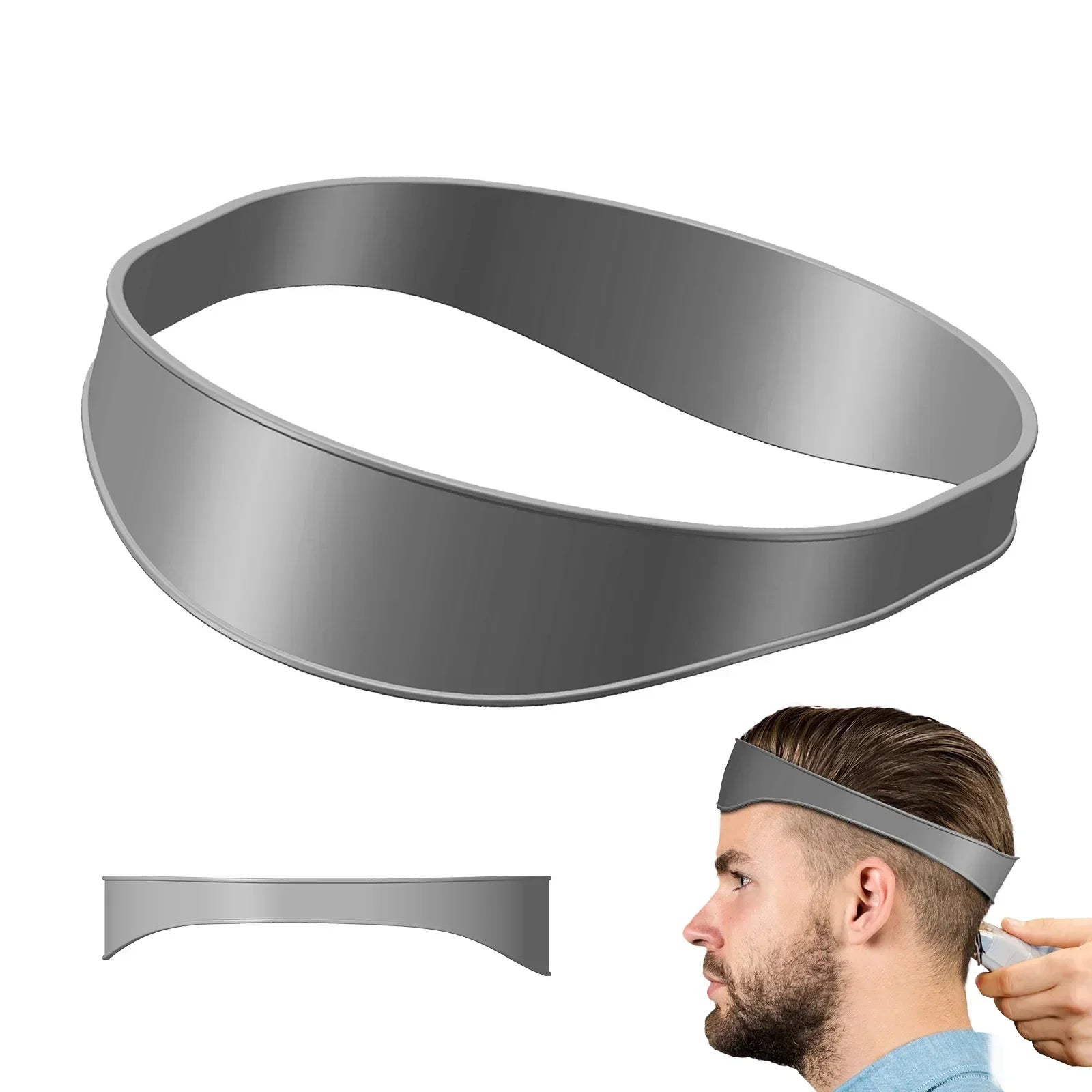 Haircut Kit Beard Hair Goatee Neckline Shaving Template Hairline Beard Shaping Tool Hair Cutting Grooming Kit Barber Supplies