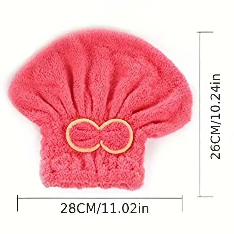 Quick Dry Hair Towel Cap