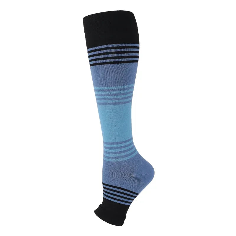 Men Women Compression Socks Prevent Calf Varicose Veins Soreness Pressure Cycling Professional Leg Support Nurse Socks
