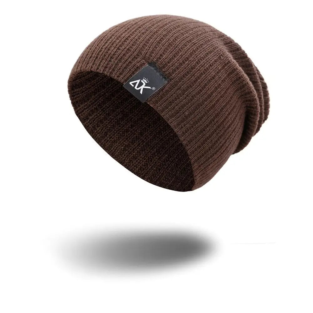 High Quality Woman/Men Solid Cute Warmer Bonnet Winter Autumn Hats Female Beanie Caps Knitted Beanies