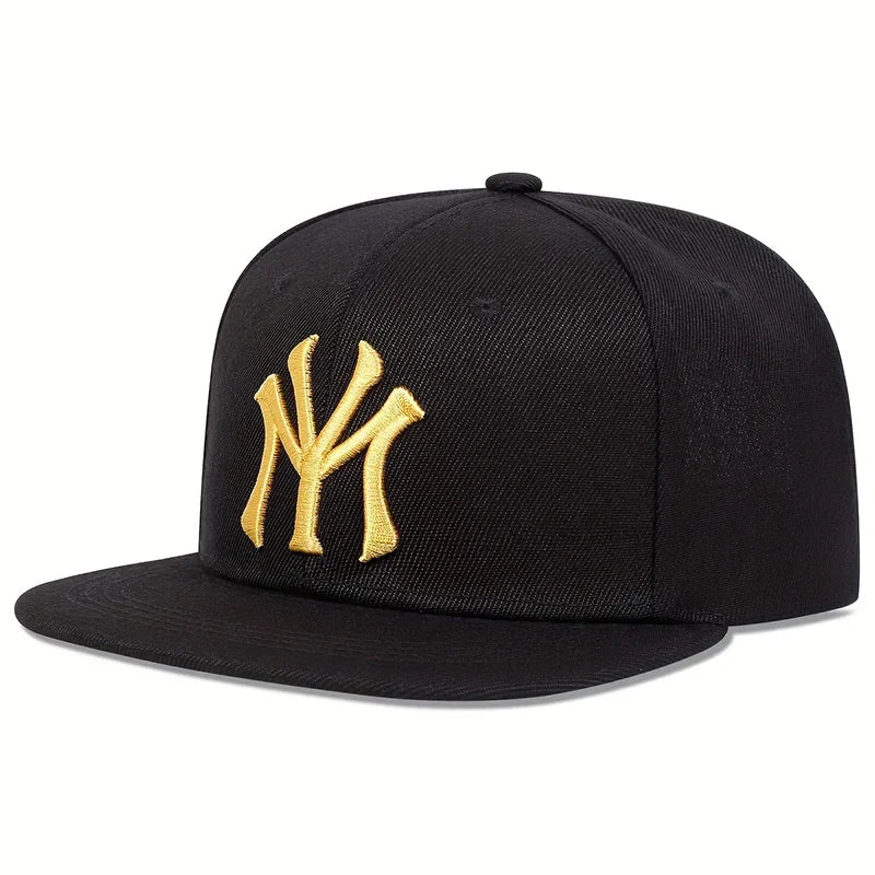 Unisex Letter Embroidery Baseball Cap Hip-hop Hats Outdoor Adjustable Casual Baseball Caps Sunscreen Hat Travel Vacation