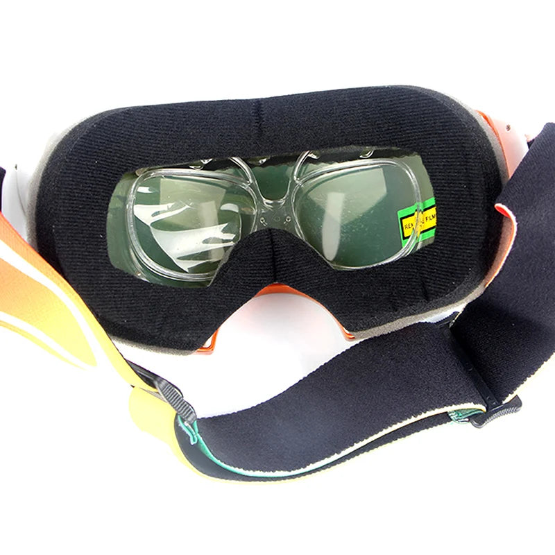 Lunettes de ski avec correction, adaptateur optique, monture universelle flexible, taille TR90, pour snowboard, moto