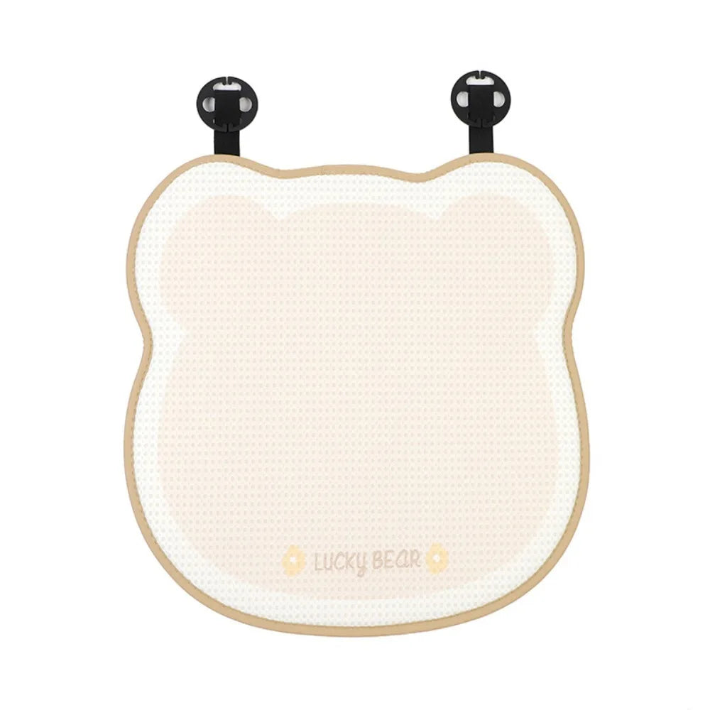 Bear Cartoon Bear Car Seat Cushion Protector Mat Breathable Summer Breathable Seat Pad Honeycomb Dust Proof Car Ice Silk Cushion