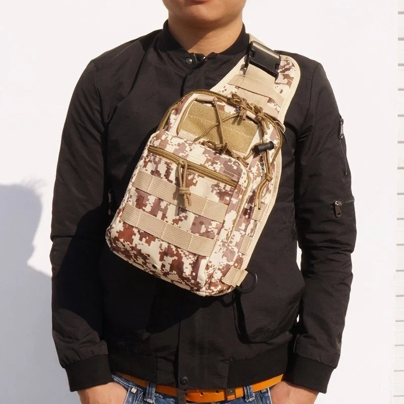 Mochila táctica de hombro Rover EDC para exteriores CCW, bandolera impermeable para senderismo, camping, bolsa de tiro oculta, mochila de caza