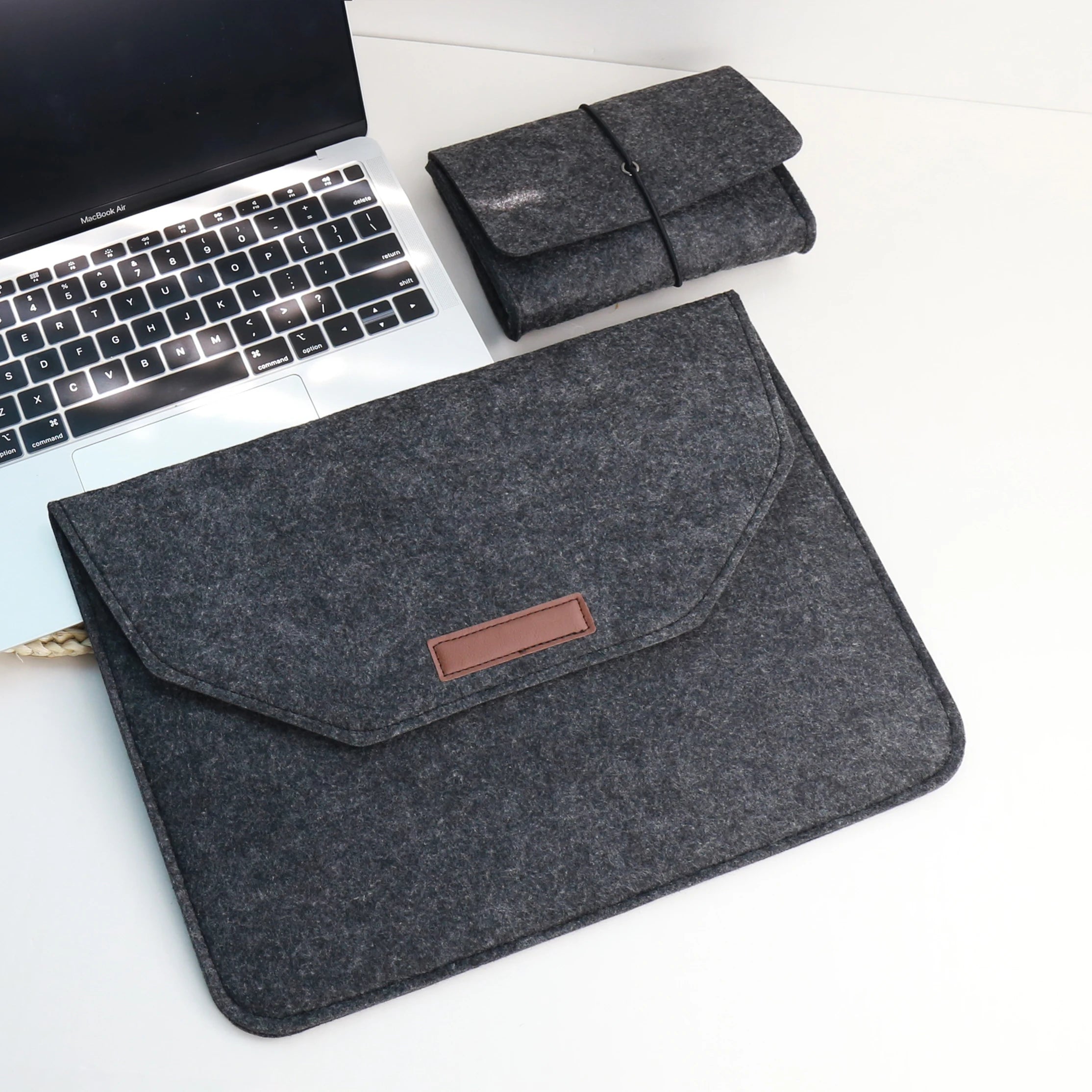 wool Felt Laptop bag Sleeve 11 12 13 14 15 16 inch Notebook Pouch for Macbook Xiaomi Huawei Lenovo Dell ASUS Acer computer bag